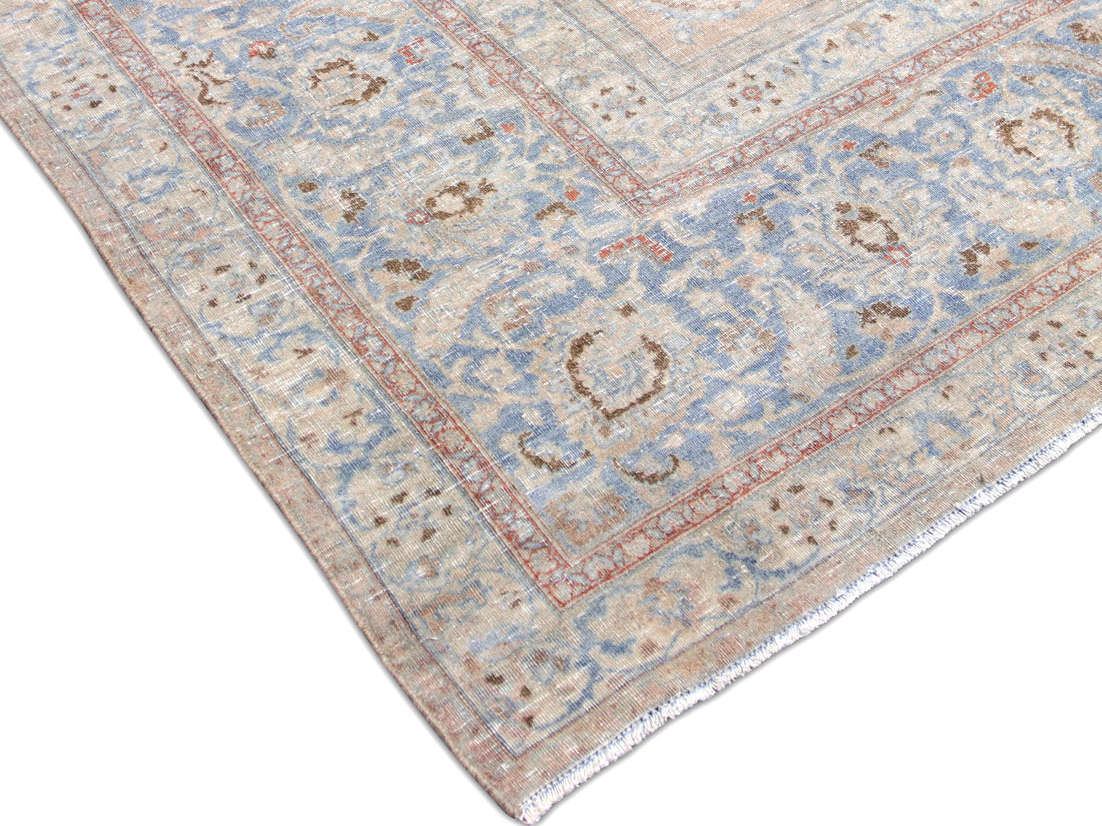 Semi Antique Persian Meshed Rug - 12'9" x 18'0" - 240168