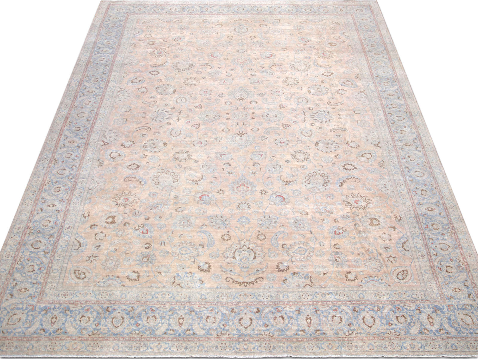 Semi Antique Persian Meshed Rug - 12'9" x 18'0" - 240168