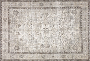 Semi Antique Persian Tabriz Rug - 8'8" x 12'8" - 240171
