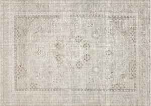 Semi Antique Persian Tabriz Rug - 7'5" x 10'6" - 240173