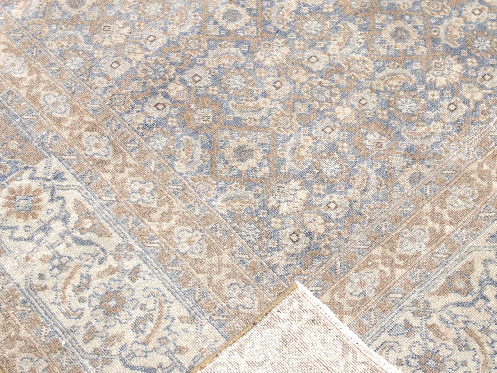 Semi Antique Persian Tabriz Rug - 8'1" x 11'5" - 240174