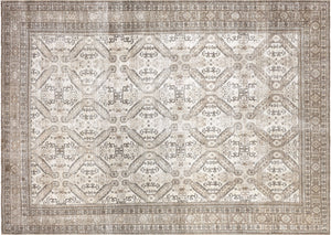 Semi Antique Persian Tabriz Rug - 7'5" x 10'6" - 240183