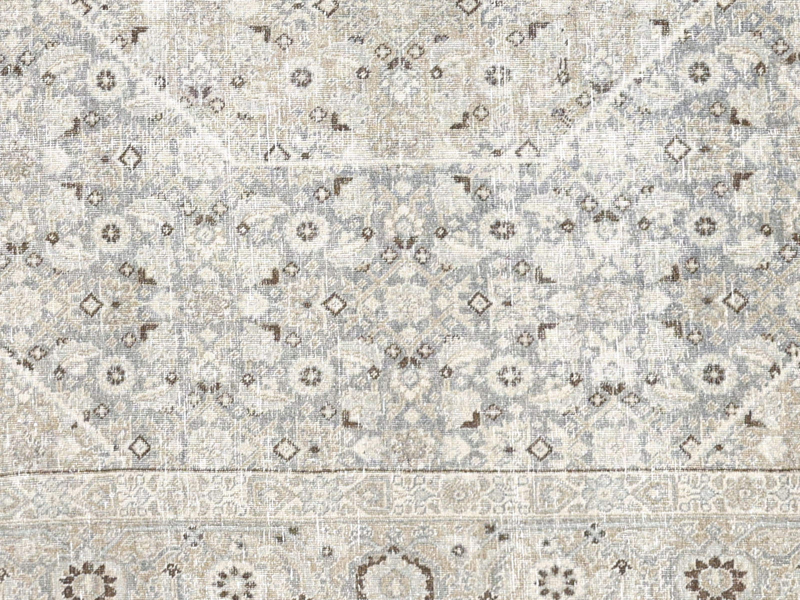 Semi Antique Persian Tabriz Rug - 8'2" x 11'5" - 240185