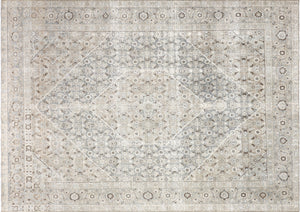 Semi Antique Persian Tabriz Rug - 8'2" x 11'5" - 240185
