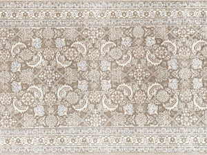 Semi Antique Persian Tabriz Rug - 3'2" x 13'10" - 240187