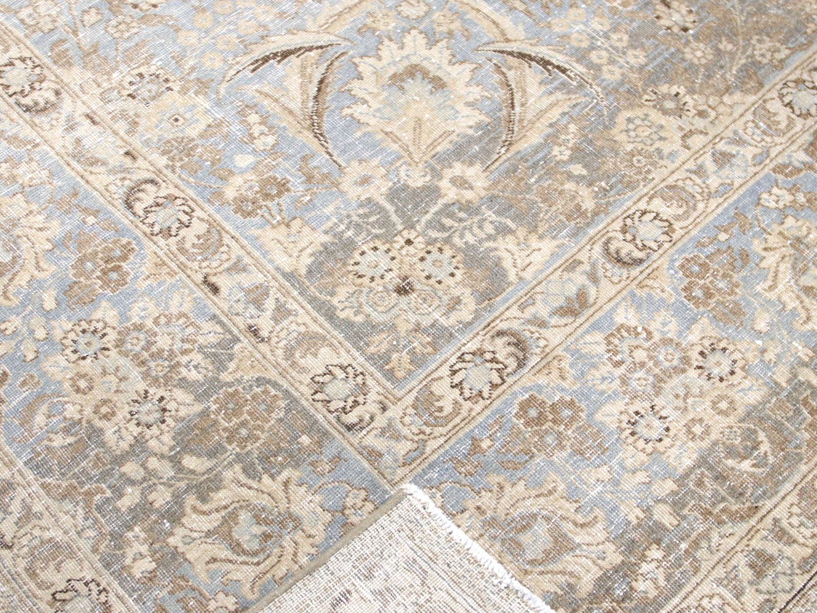 Semi Antique Persian Tabriz Rug - 9'0" x 12'5" - 240188