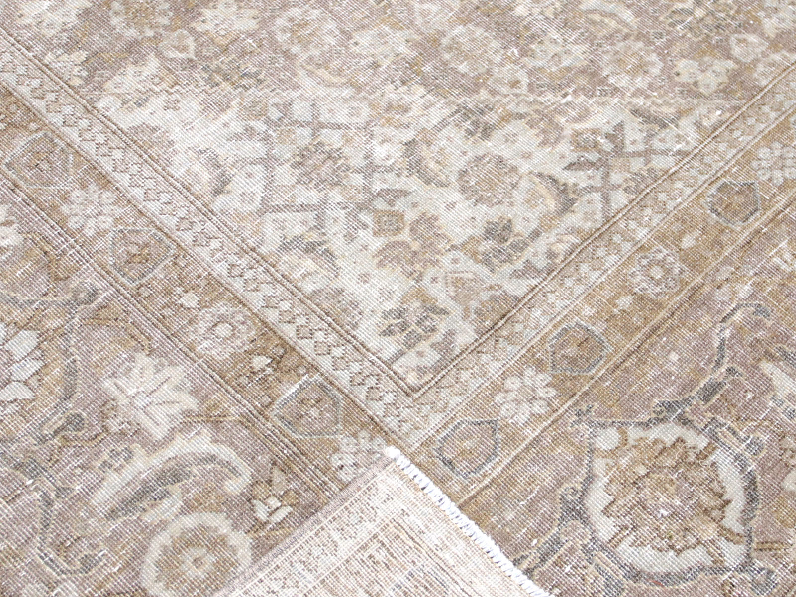 Semi Antique Persian Tabriz Rug - 9'9" x 13'0" - 240189