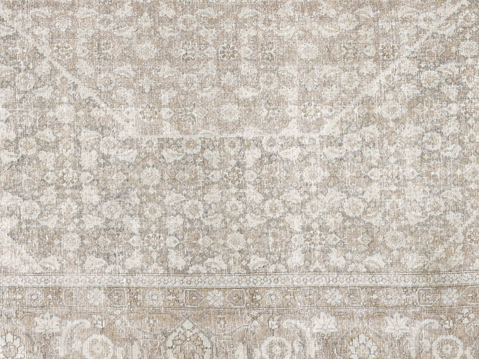 Semi Antique Persian Tabriz Rug - 9'9" x 13'0" - 240189