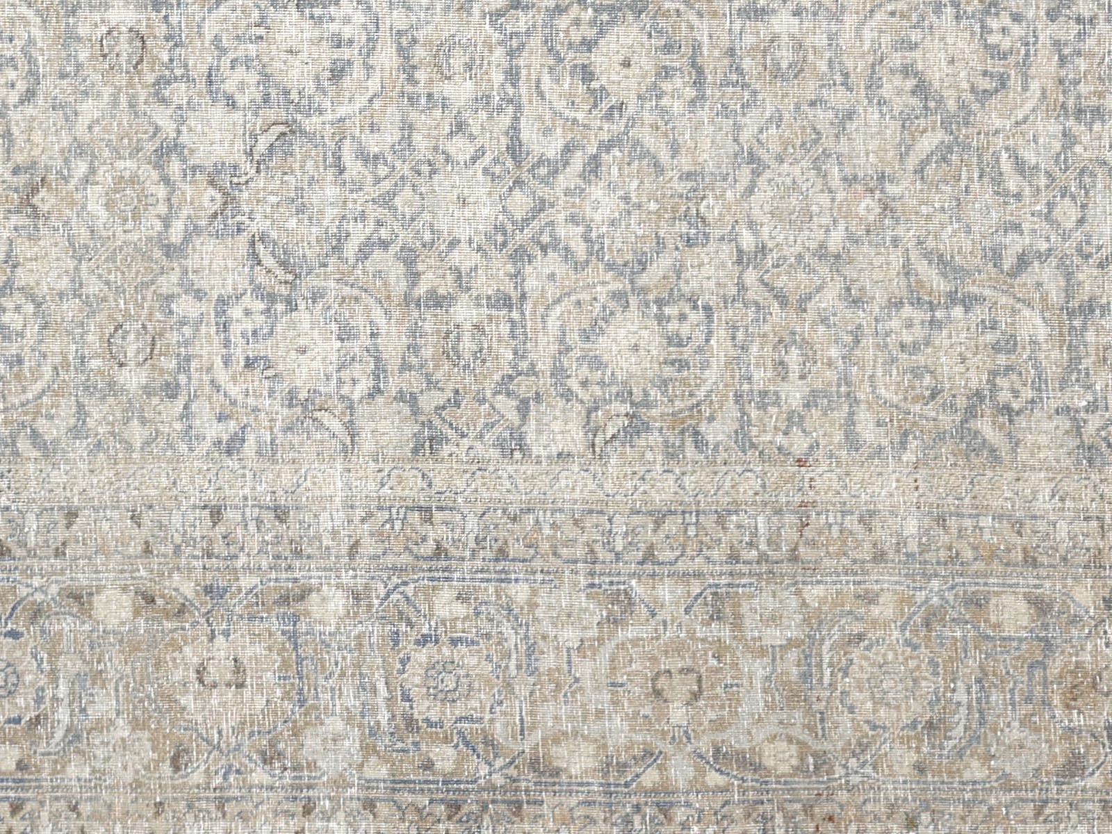 Semi Antique Persian Tabriz Rug - 8'10" x 12'3" - 240190