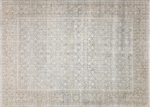 Semi Antique Persian Tabriz Rug - 8'10" x 12'3" - 240190