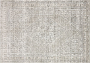 Semi Antique Persian Tabriz Rug - 8'2" x 11'8" - 240194