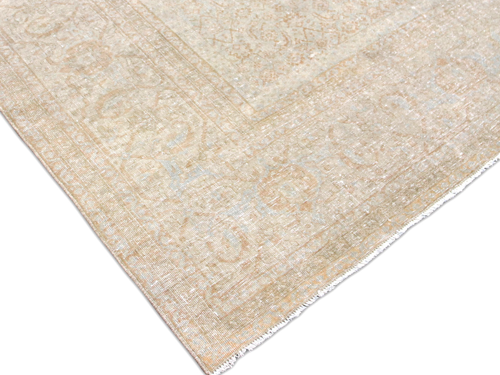 Semi Antique Persian Tabriz Rug - 11'1" x 16'9" - 240199