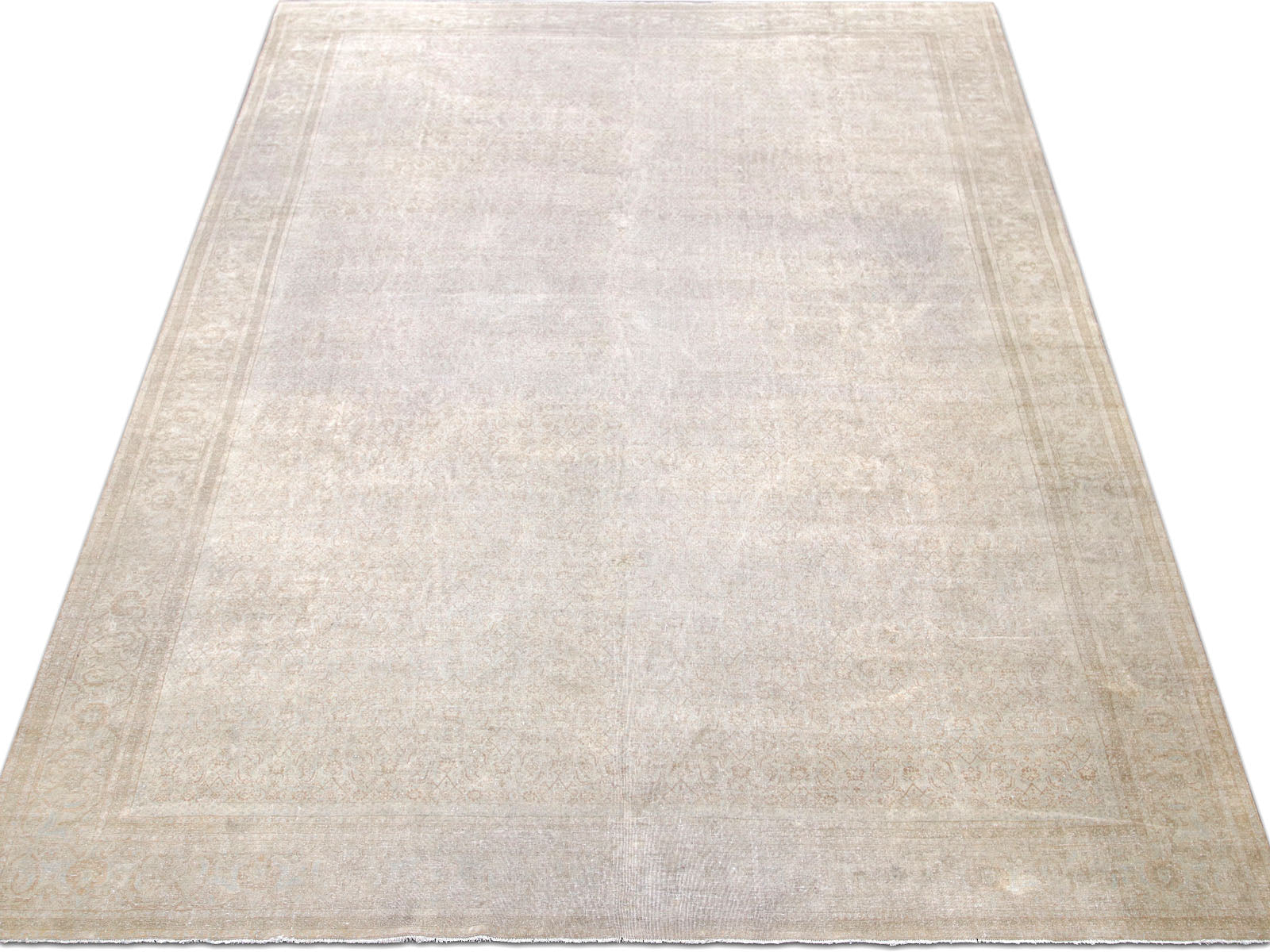 Semi Antique Persian Tabriz Rug - 11'1" x 16'9" - 240199