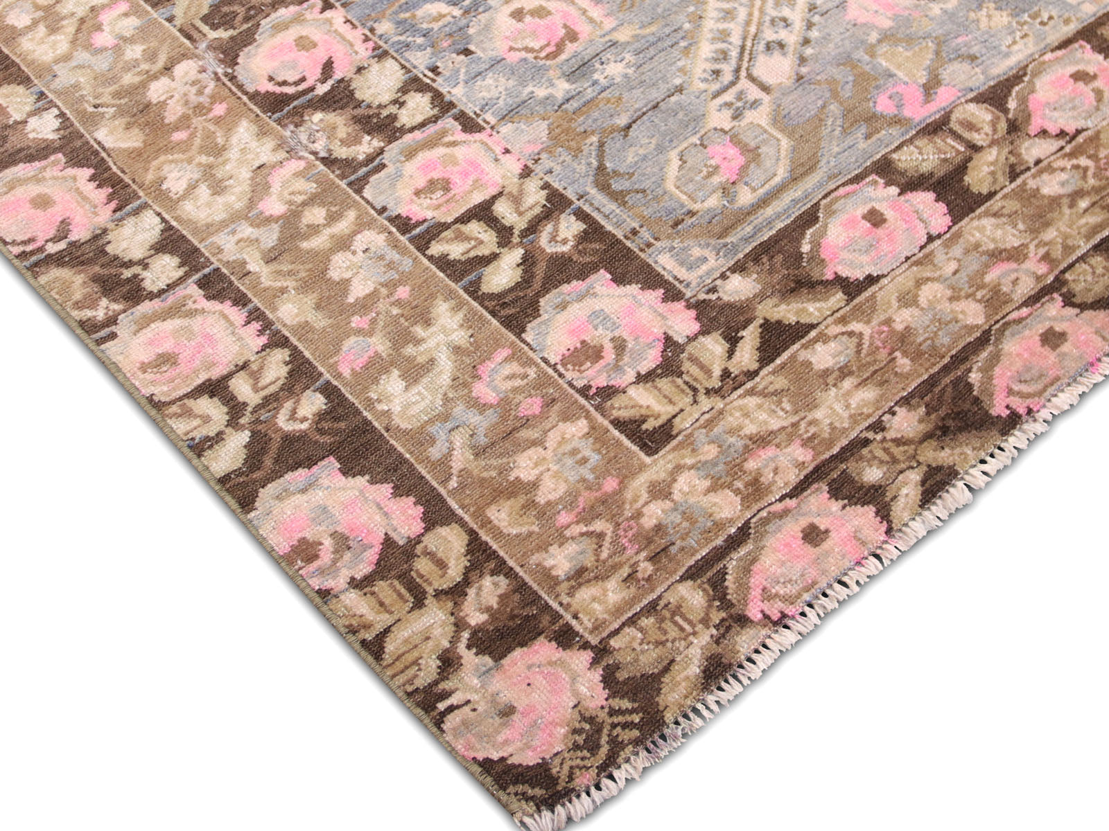 Semi Antique Caucasian Karabagh Rug - 5'10" x 10'7" - 240201