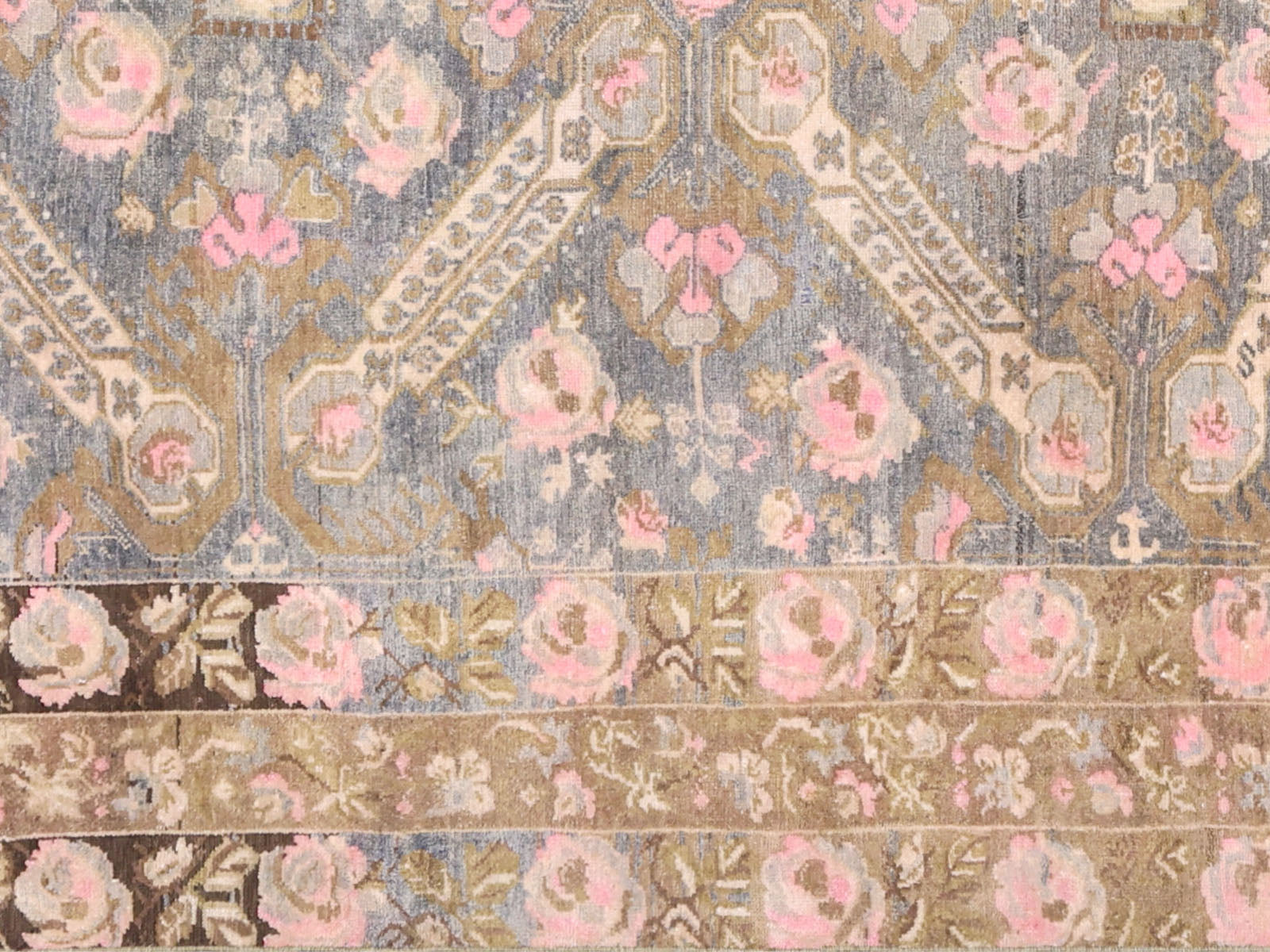 Semi Antique Caucasian Karabagh Rug - 5'10" x 10'7" - 240201