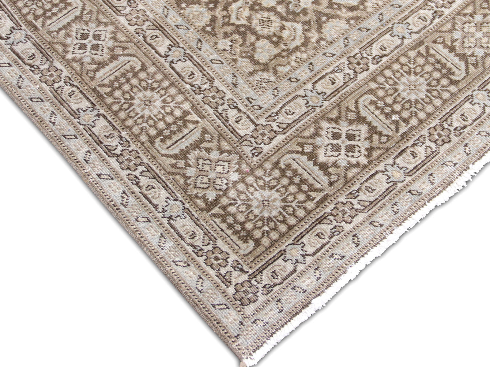 Semi Antique Persian Tabriz Rug - 6'4" x 9'6" - 240210