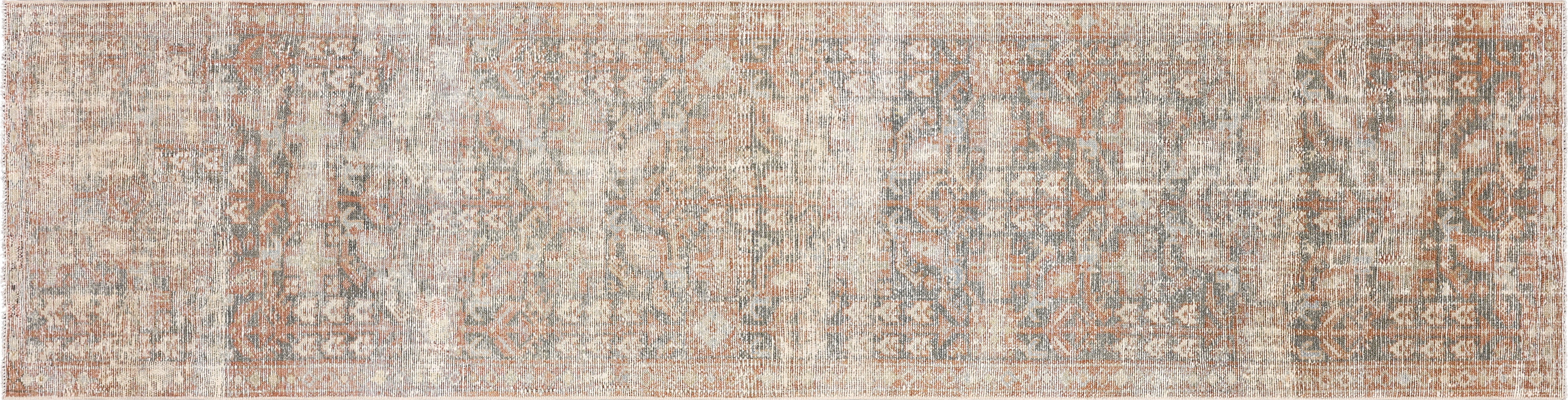 Antique Persian Melayer Rug - 2'5" x 10'2" - 240217