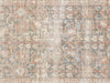 Antique Persian Melayer Rug in Charcoal,Blue tones and an Herati,All Over pattern. Measuring 2 feet 5 inches x 10 feet 2 inches – SKU 240217