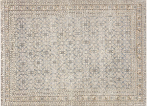 Semi Antique Persian Tabriz Rug - 7'6" x 10'4" - 240250