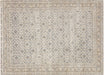Semi Antique Persian Tabriz Rug in Blue,Taupe tones and an Herati,All Over pattern. Measuring 7 feet 6 inches x 10 feet 4 inches – SKU 240250