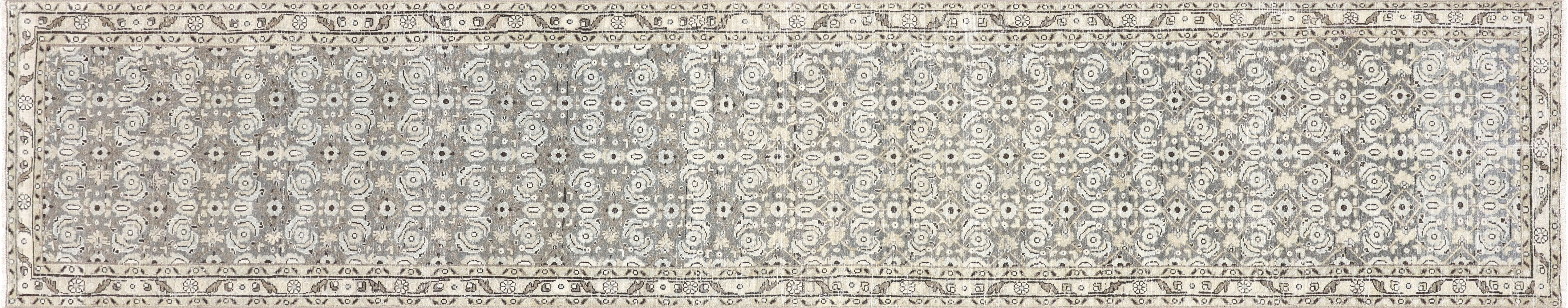Semi Antique Persian Melayer Rug - 3'3" x 15'3" - 240251