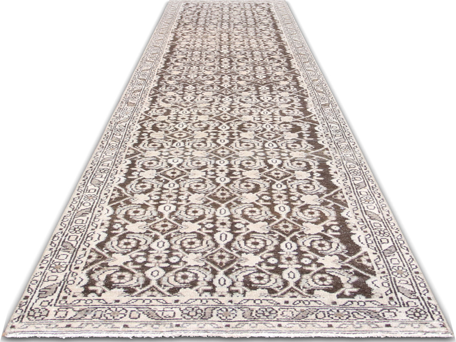 Semi Antique Persian Melayer Rug - 2'11" x 15'1" - 240252