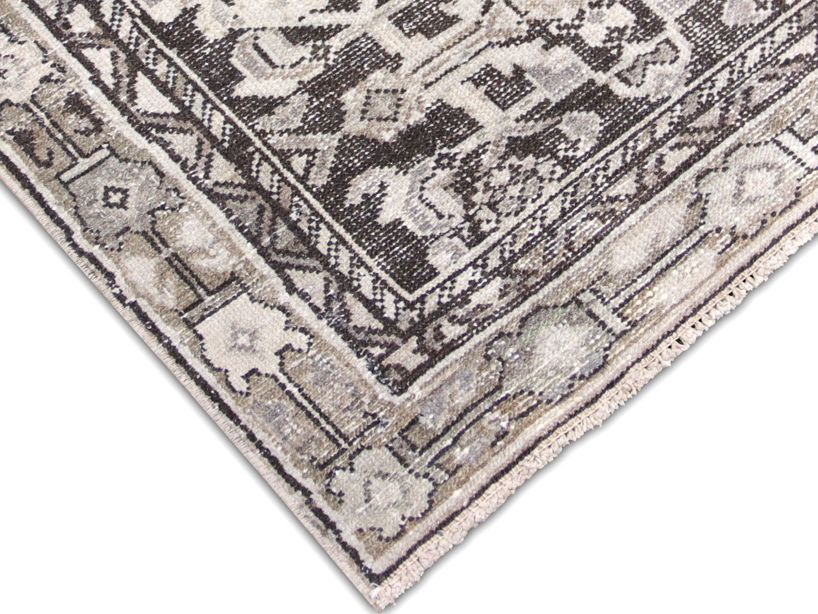 Semi Antique Persian Melayer Rug - 2'10" x 9'9" - 240256