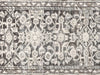 Semi Antique Persian Melayer Rug in Black,Taupe tones and an Herati,All Over pattern. Measuring 2 feet 10 inches x 9 feet 9 inches – SKU 240256