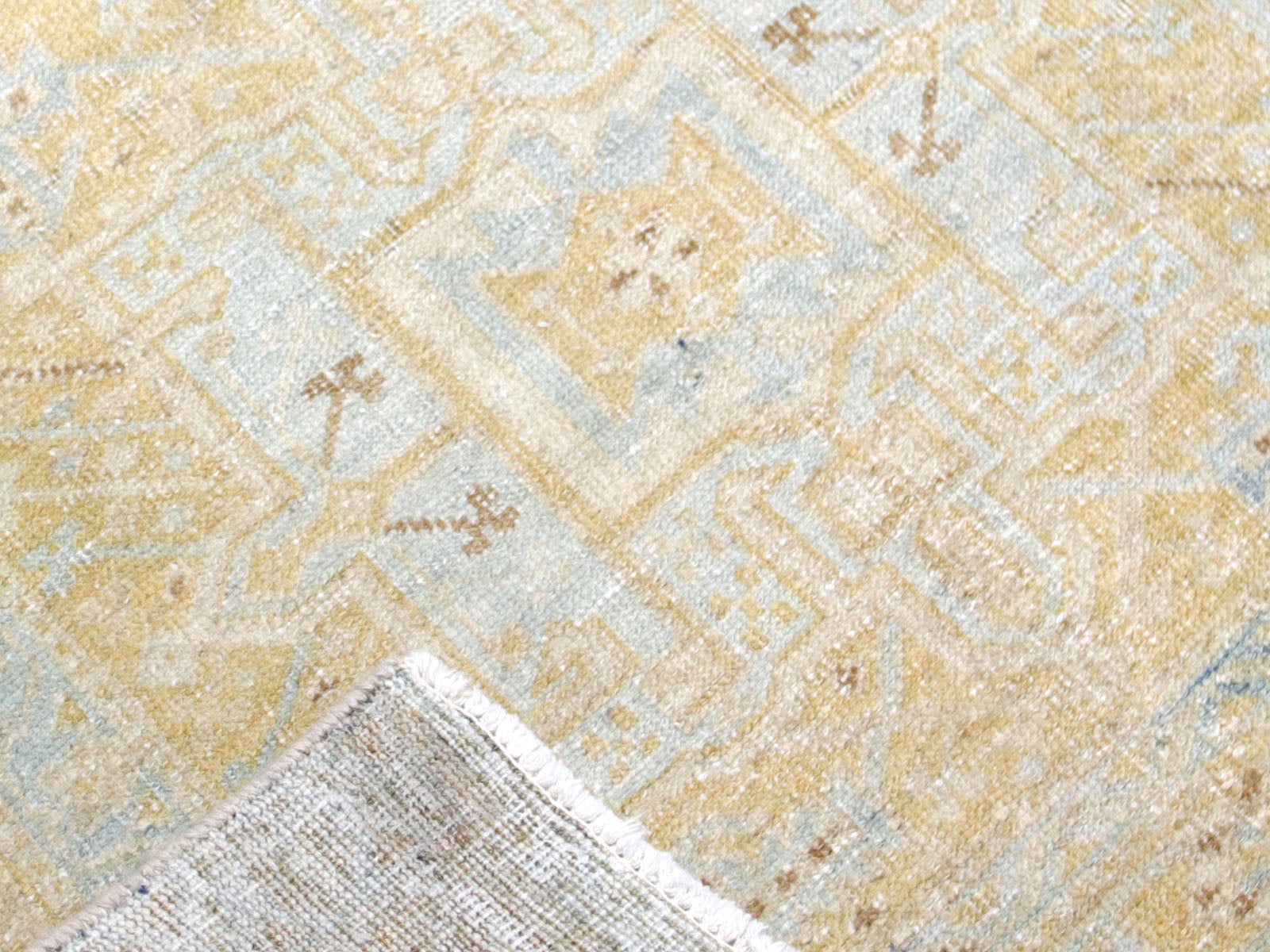 Semi Antique Persian Heriz Rug - 3'0" x 14'0" - 240260