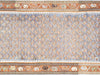 Antique Persian Melayer Rug in Blue tones and an Boteh,All Over pattern. Measuring 2 feet 6 inches x 13 feet 10 inches – SKU 240265