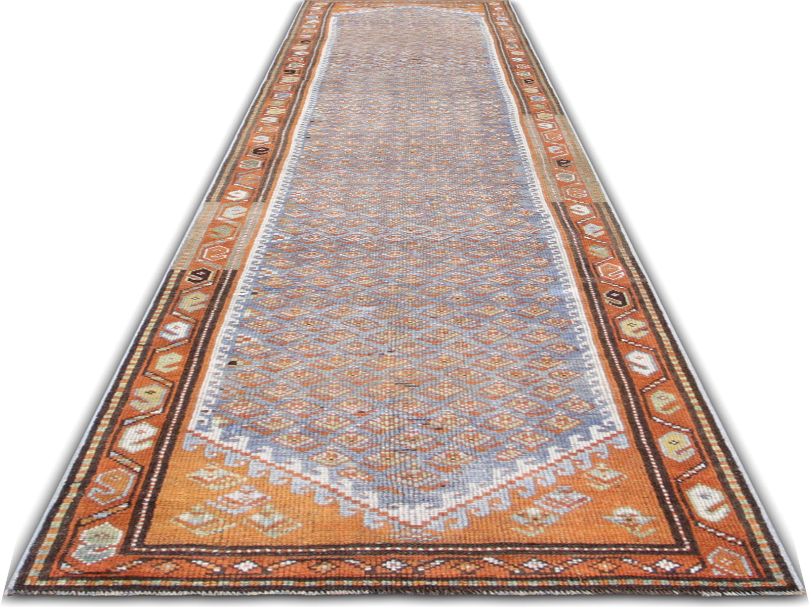 Antique Persian Melayer Rug - 2'6" x 13'10" - 240265