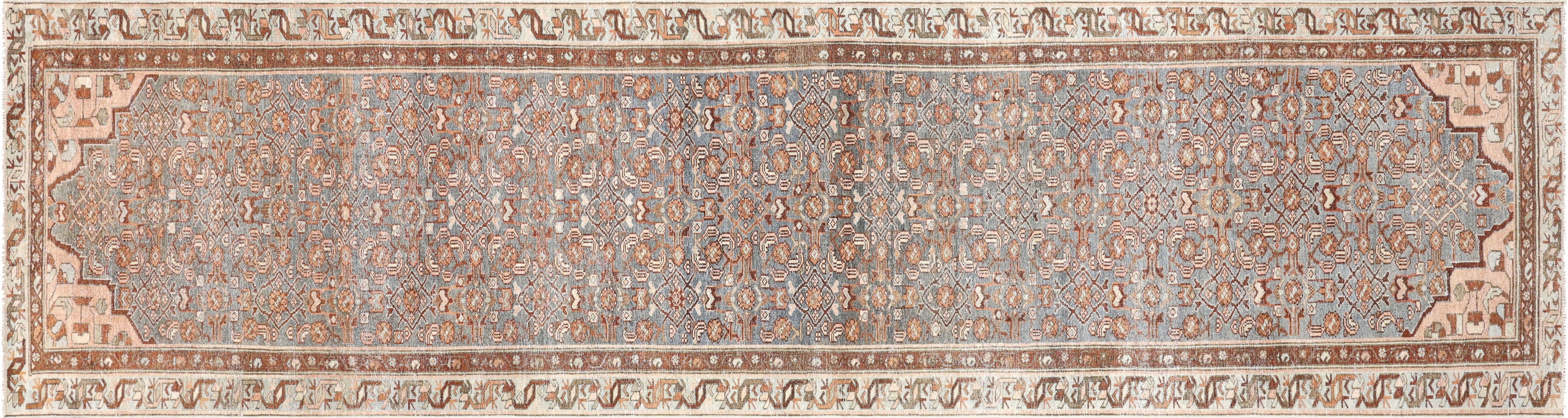 Semi Antique Persian Melayer Rug - 3'3" x 12'9" - 240270