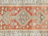 Antique Persian Shiraz Rug in Red tones and an Geometrical,All Over pattern. Measuring 3 feet 4 inches x 12 feet 0 inches – SKU 240271
