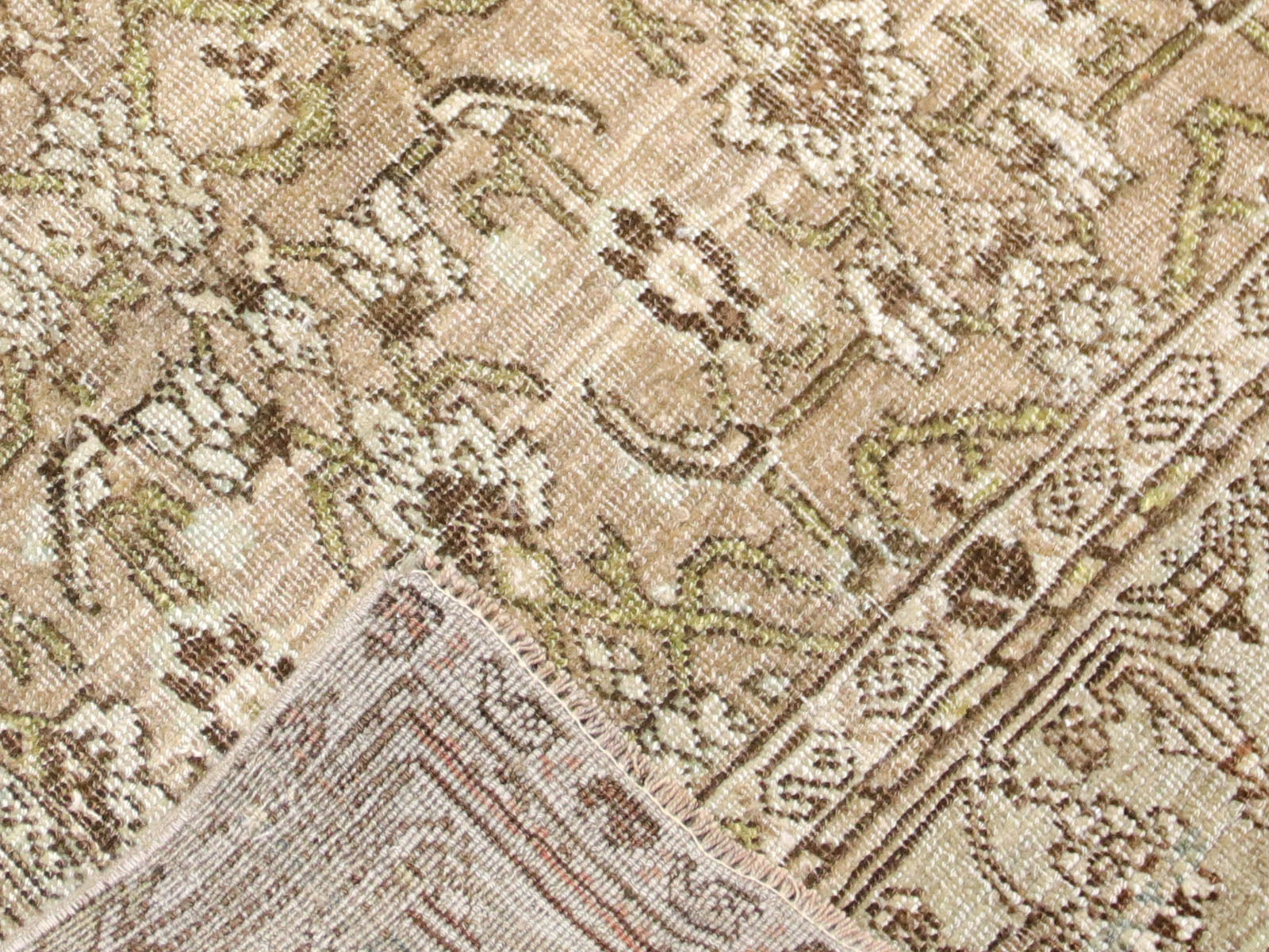 Antique Persian Bijar Rug - 3'8" x 7'0" - 240272