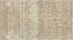 Antique Persian Bijar Rug - 3'8" x 7'0" - 240272