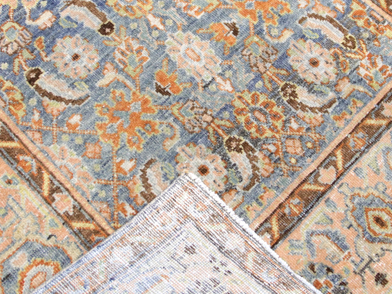 Semi Antique Persian Bijar Rug - 3'8" x 13'3" - 240273