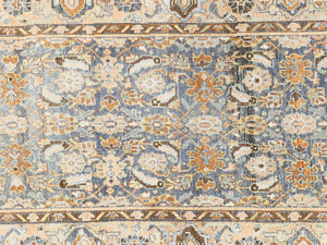 Semi Antique Persian Bijar Rug - 3'8" x 13'3" - 240273