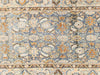 Semi Antique Persian Bidjar Rug in Blue tones and an Herati,All Over pattern. Measuring 3 feet 8 inches x 13 feet 3 inches – SKU 240273