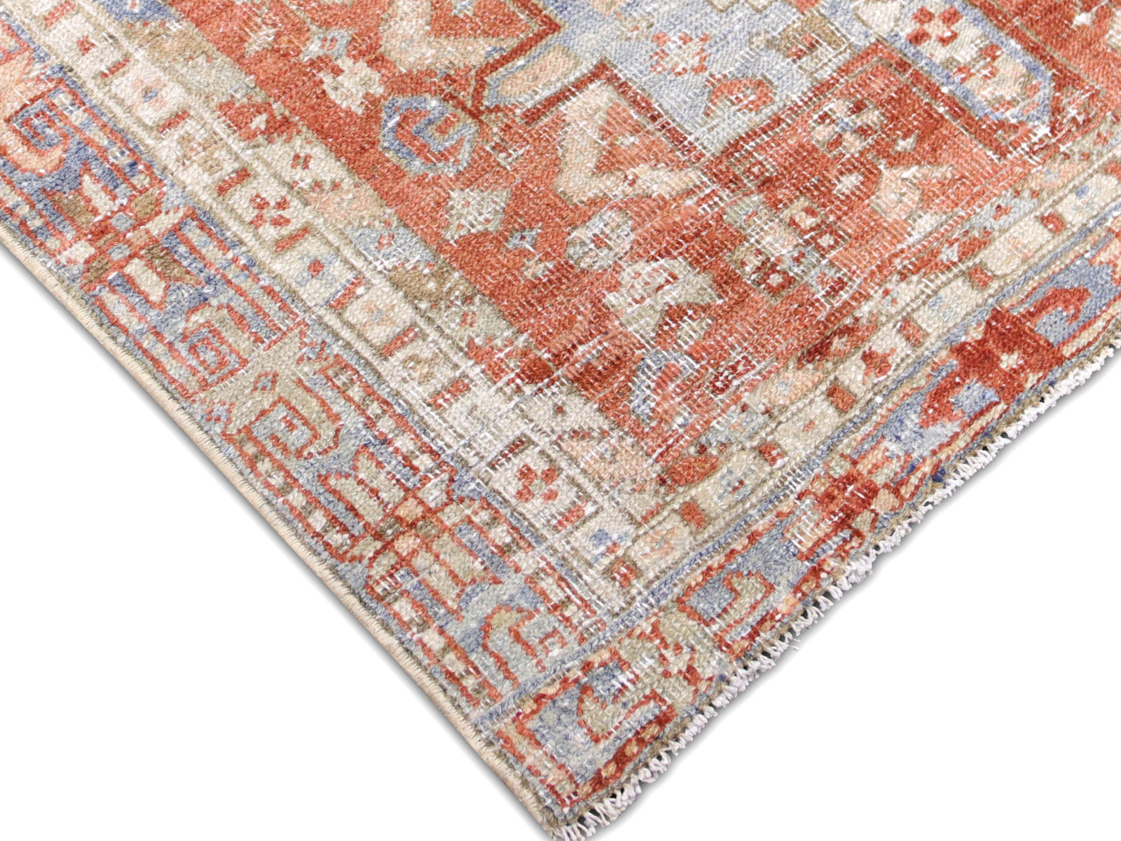 Antique Persian Heriz Rug - 2'10" x 14'5" - 240281