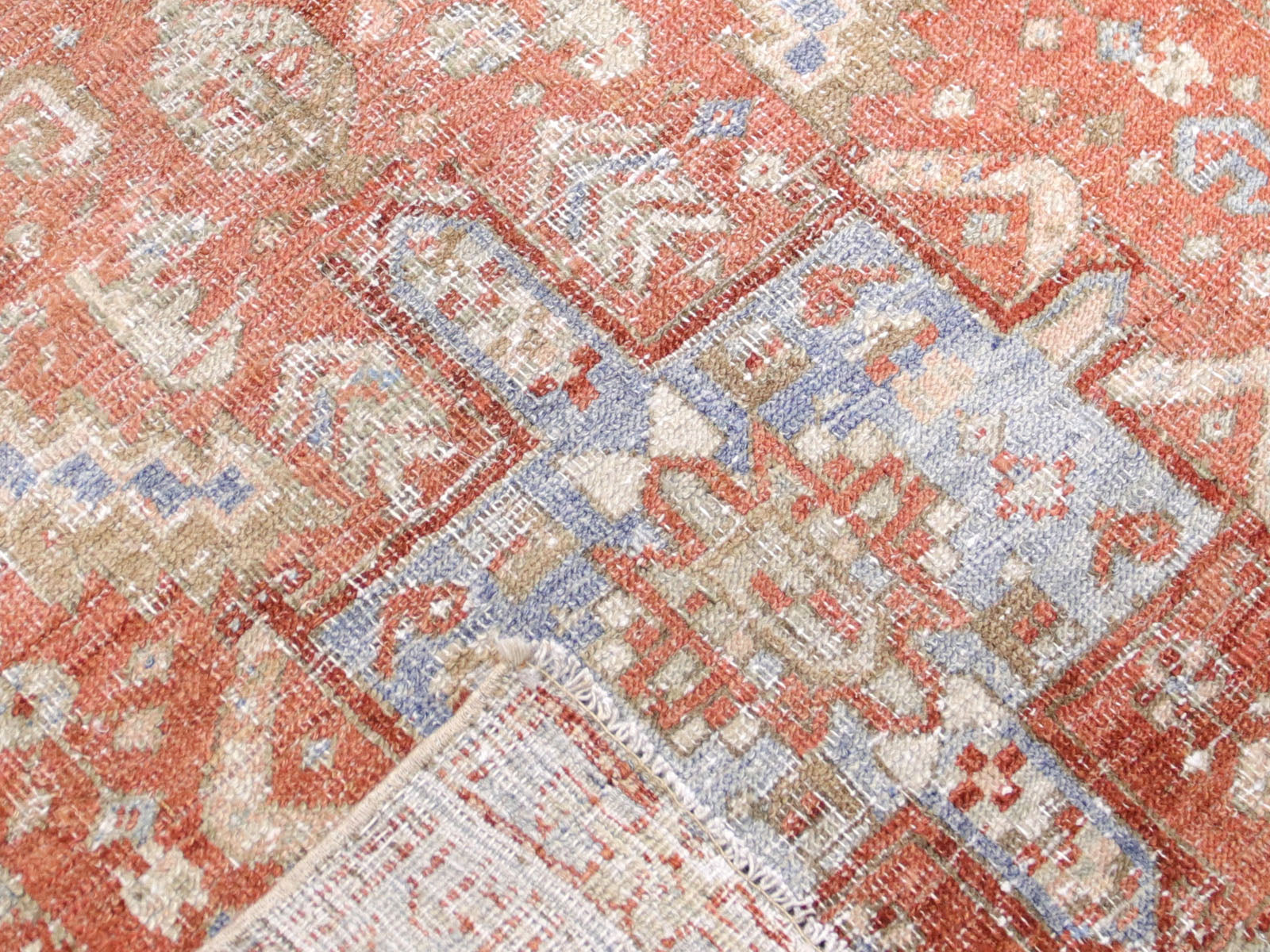 Antique Persian Heriz Rug - 2'10" x 14'5" - 240281