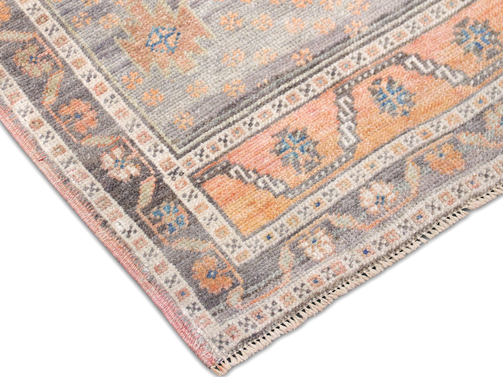 Vintage Turkish Oushak Rug - 2'8" x 4'7" - 240284