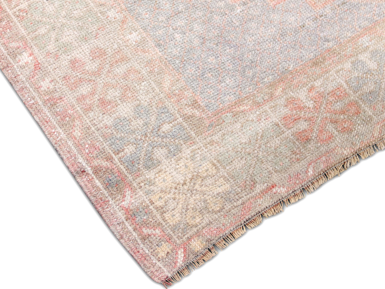 Vintage Turkish Oushak Rug - 3'8" x 5'6" - 240285