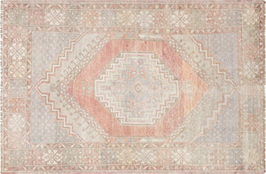 Vintage Turkish Oushak Rug - 3'8" x 5'6" - 240285