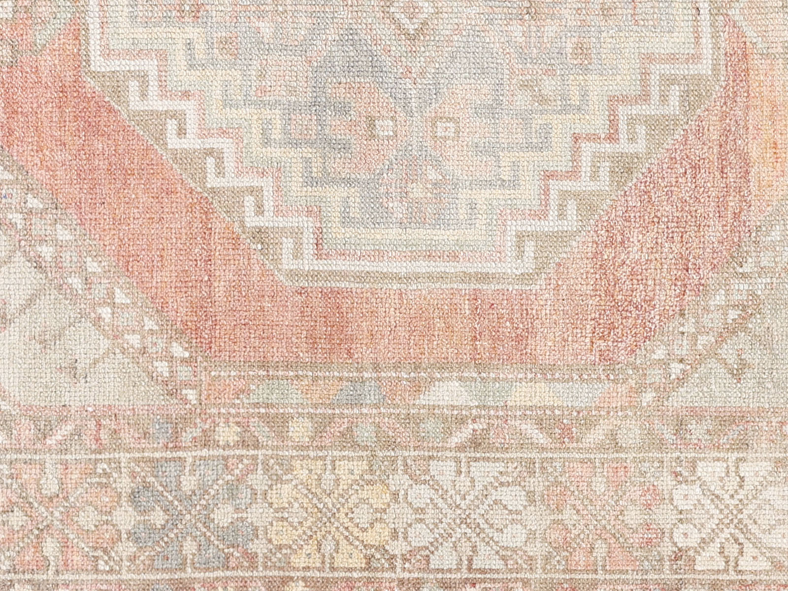 Vintage Turkish Oushak Rug - 3'8" x 5'6" - 240285
