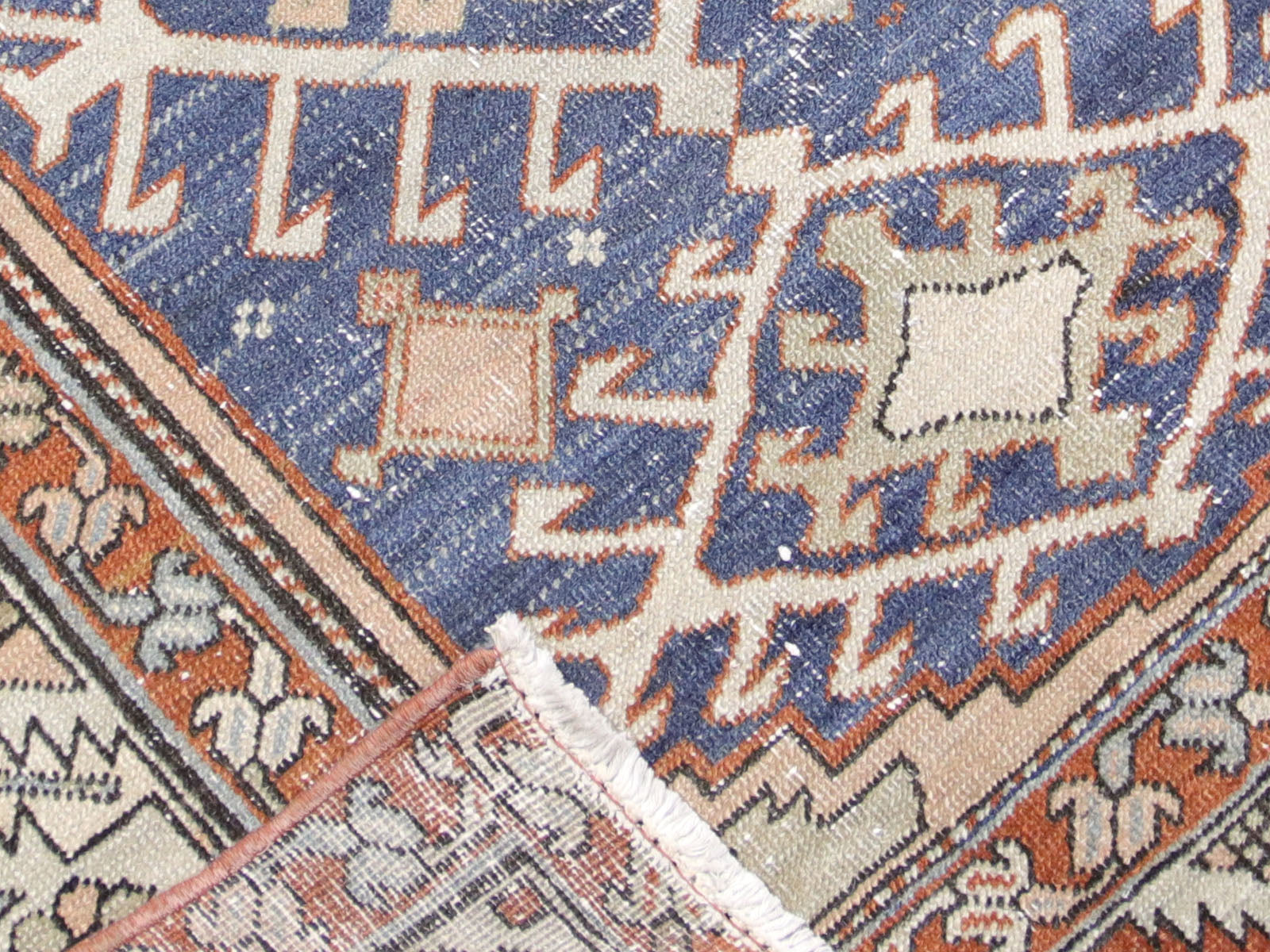 Antique Persian Heriz Rug - 3'4" x 13'3" - 240288