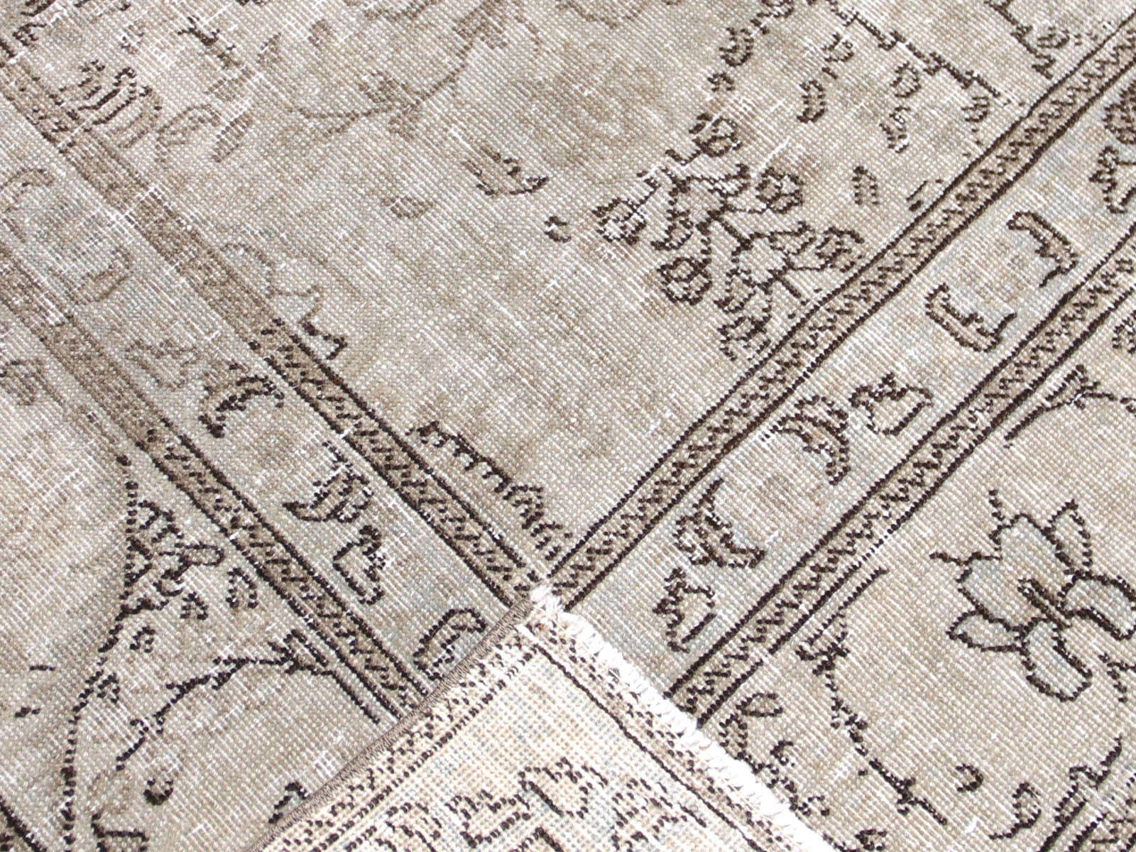 Semi Antique Persian Tabriz Rug - 7'0" x 9'9" - 240290