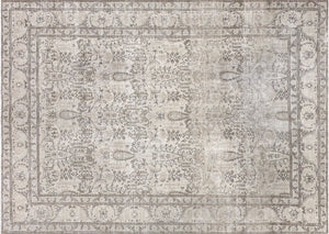 Semi Antique Persian Tabriz Rug - 7'0" x 9'9" - 240290