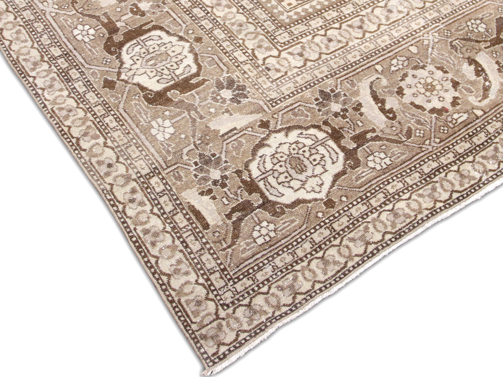 Semi Antique Persian Tabriz Rug - 11'6" x 16'7" - 240291