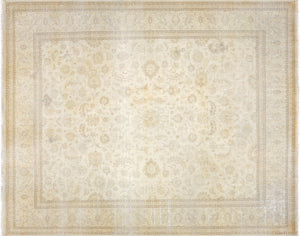 Vintage Persian Tabriz Rug - 7'11" x 10'0" - 240294