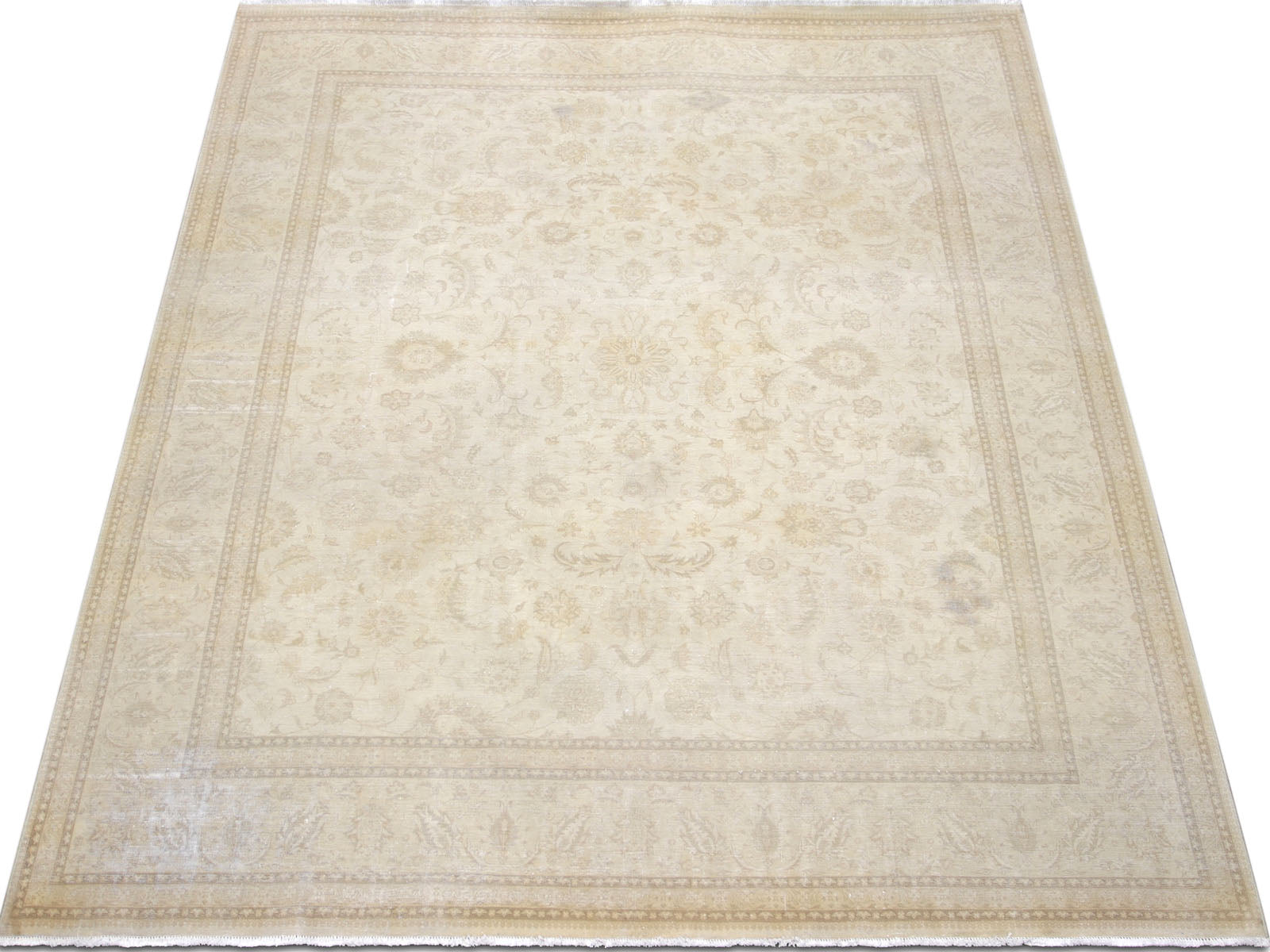 Vintage Persian Tabriz Rug - 7'11" x 10'0" - 240294